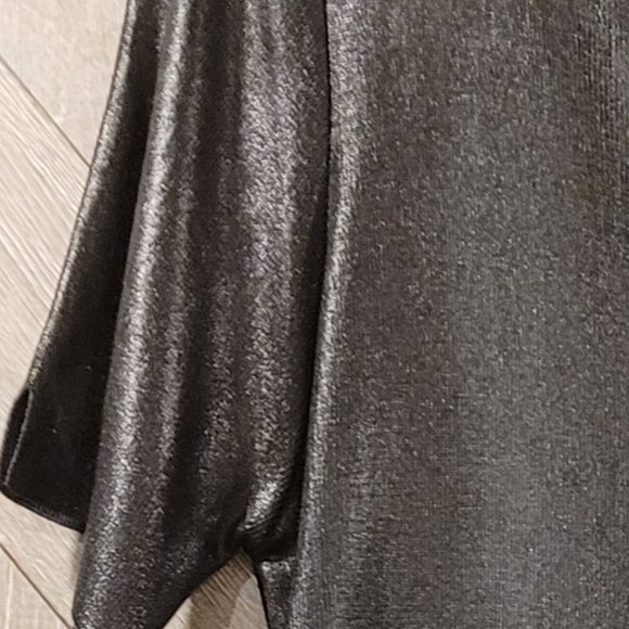 ZARA top, size L, metalic black - Picture 7 of 8